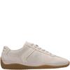 CLARKS WOMENS LACE TRAINER - OFF WHITE